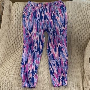 Lilly Pulitzer multi color light weight pants